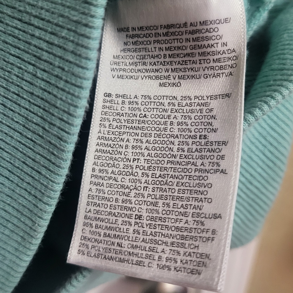 🌿The North Face Women's Medium/Large Pullover Hoodie - Light Turquoise - Picture 8 of 14